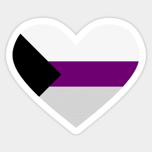 Demisexual pride heart 2 Sticker